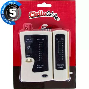 Testes de Rede RJ45 RJ 11 - Kit com 5
