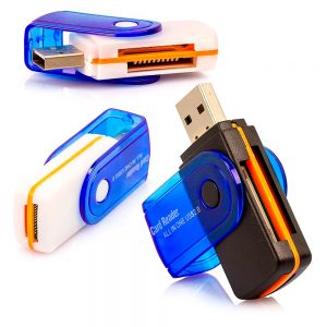 Leitor de Cartão Memória Universal USB