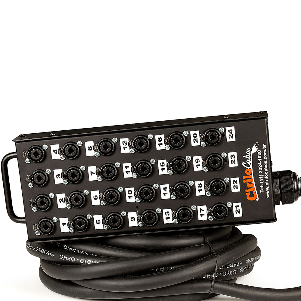 Medusa 24 Vias com Conectores Combo - 5 Metros - Imagem 2