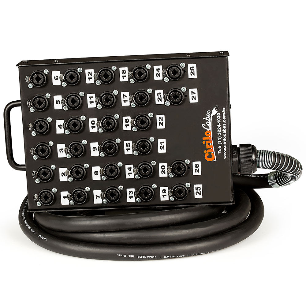 Medusa 36 Vias com Conectores Combo - 5 Metros