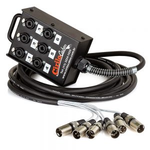 Medusa 6 Vias com Conectores Combo - 100 Metros