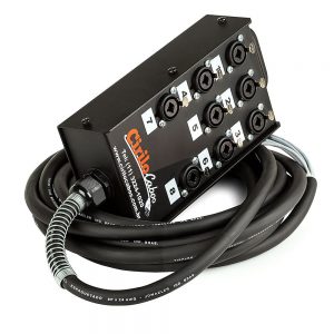 Medusa 8 Vias com Conectores Combo - 35 Metros