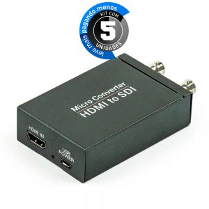 Micro Conversor HDMI para SDI - Kit com 5