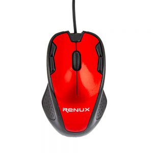 Mouse Óptico 3D USB 2.0 - Vermelho