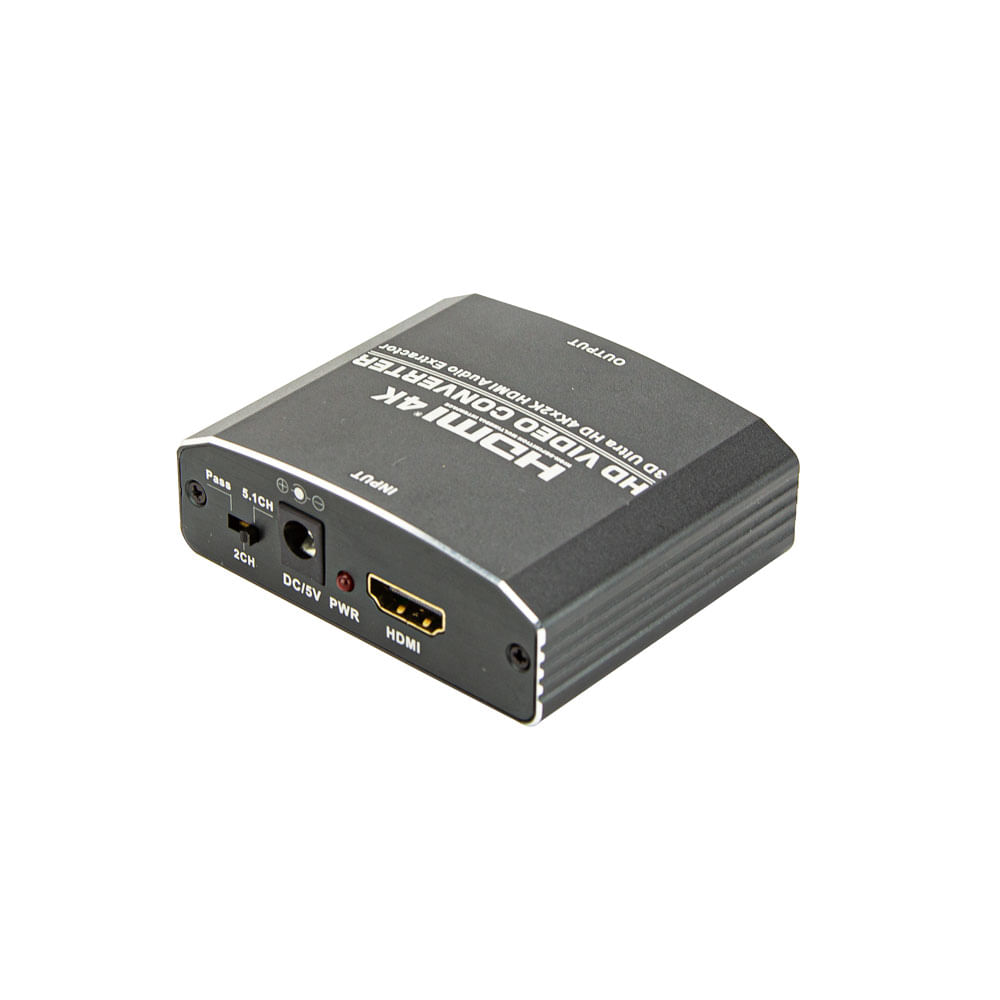 Repetidor HDMI com Extrator de Áudio, RCA, SPDIF - Imagem 3