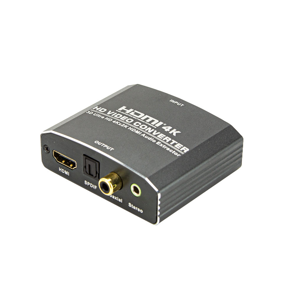 Repetidor HDMI com Extrator de Áudio, RCA, SPDIF - Imagem 2