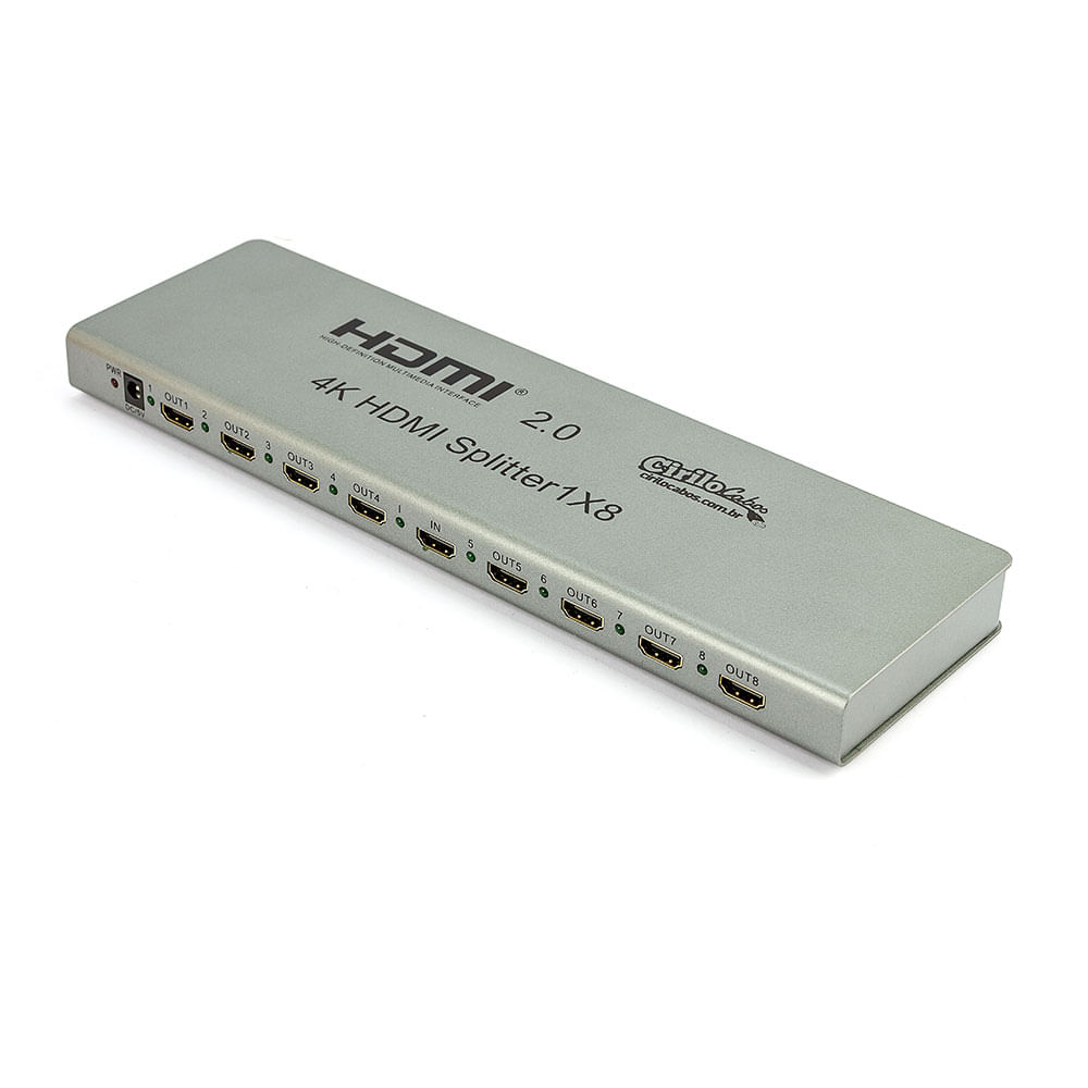 Splitter 2.0 HDMI 1x8 4k - Imagem 4