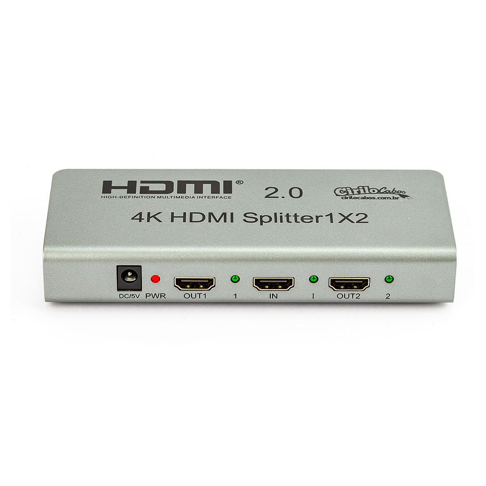 Splitter 2.0 HDMI 1x2 4k - Imagem 2
