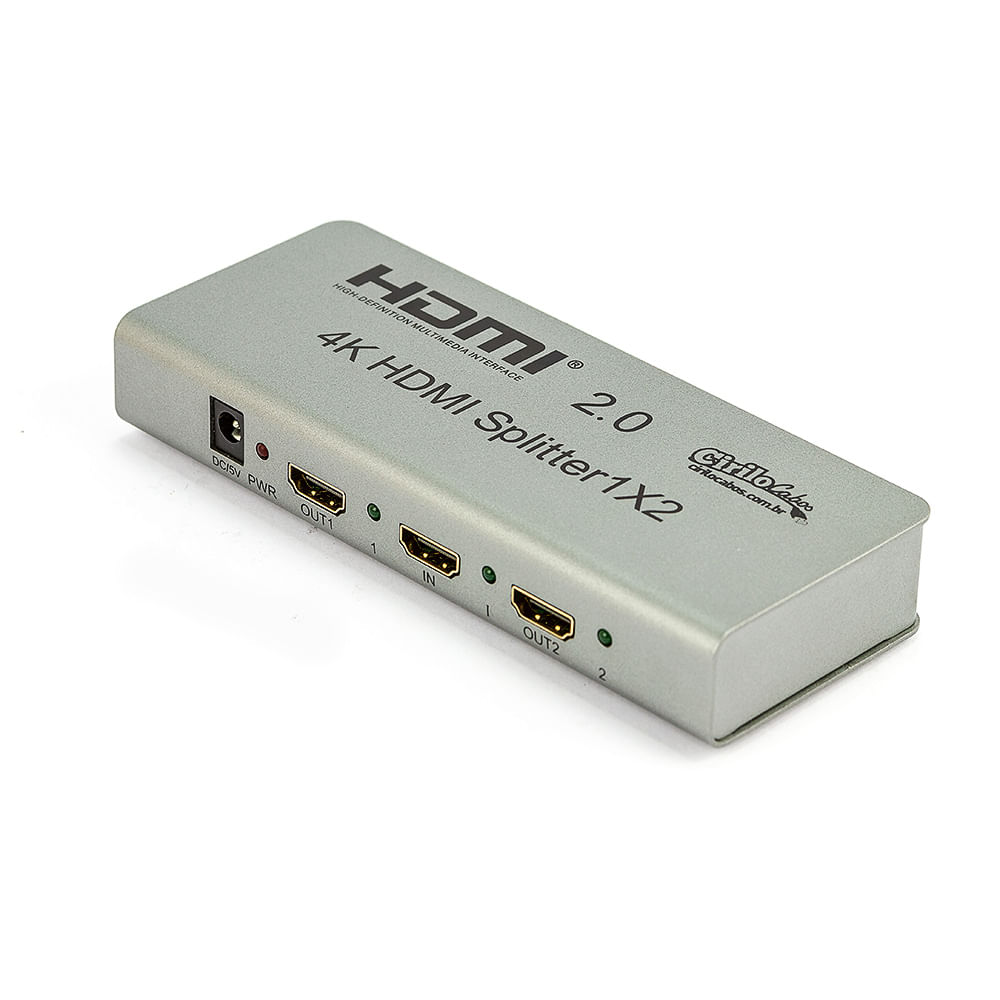 Splitter 2.0 HDMI 1x2 4k - Imagem 4