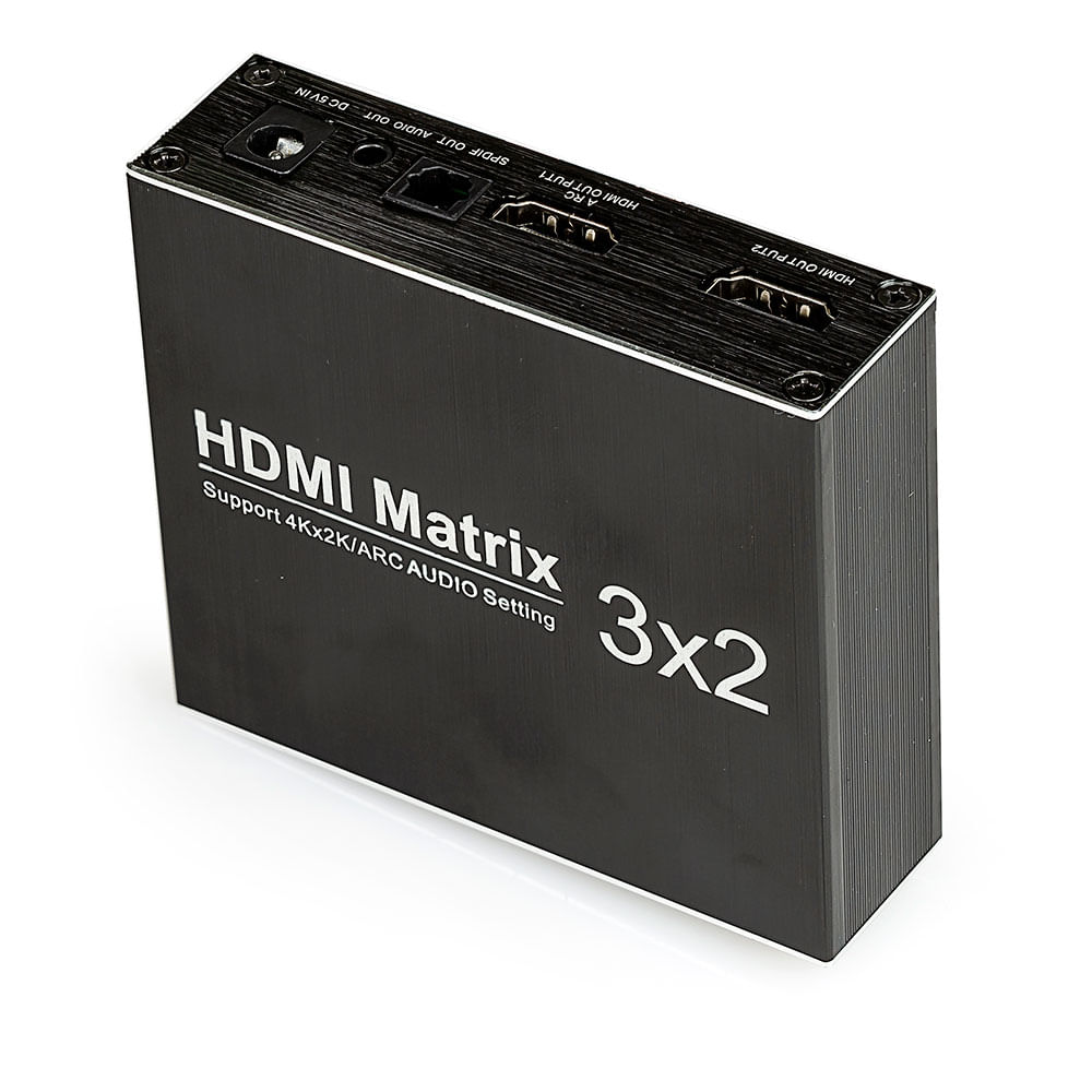 Switch Matrix HDMI 3x2 4k 2k - Imagem 3