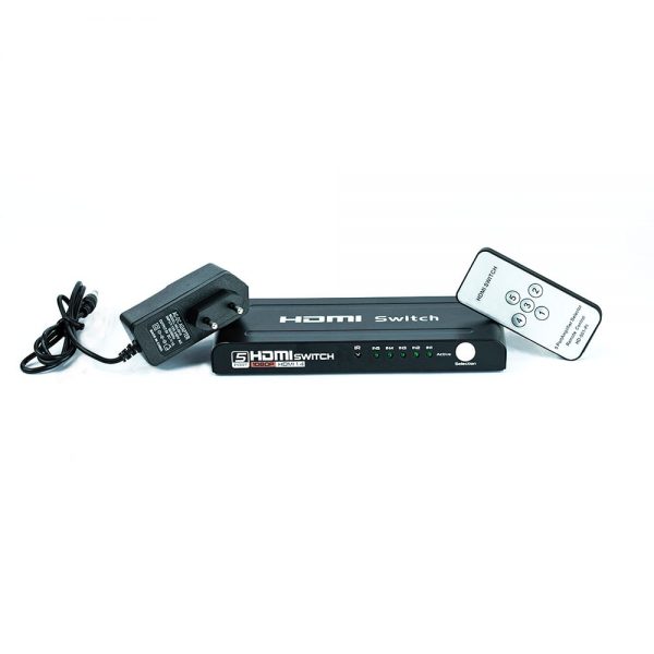 Switich HDMI 5x1 3D Full HD C/ Controle Remoto - Imagem 3