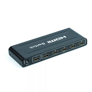 Switich HDMI 5x1 3D Full HD C/ Controle Remoto