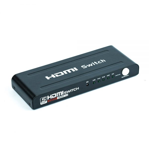 Switich HDMI 5x1 3D Full HD C/ Controle Remoto - Imagem 2