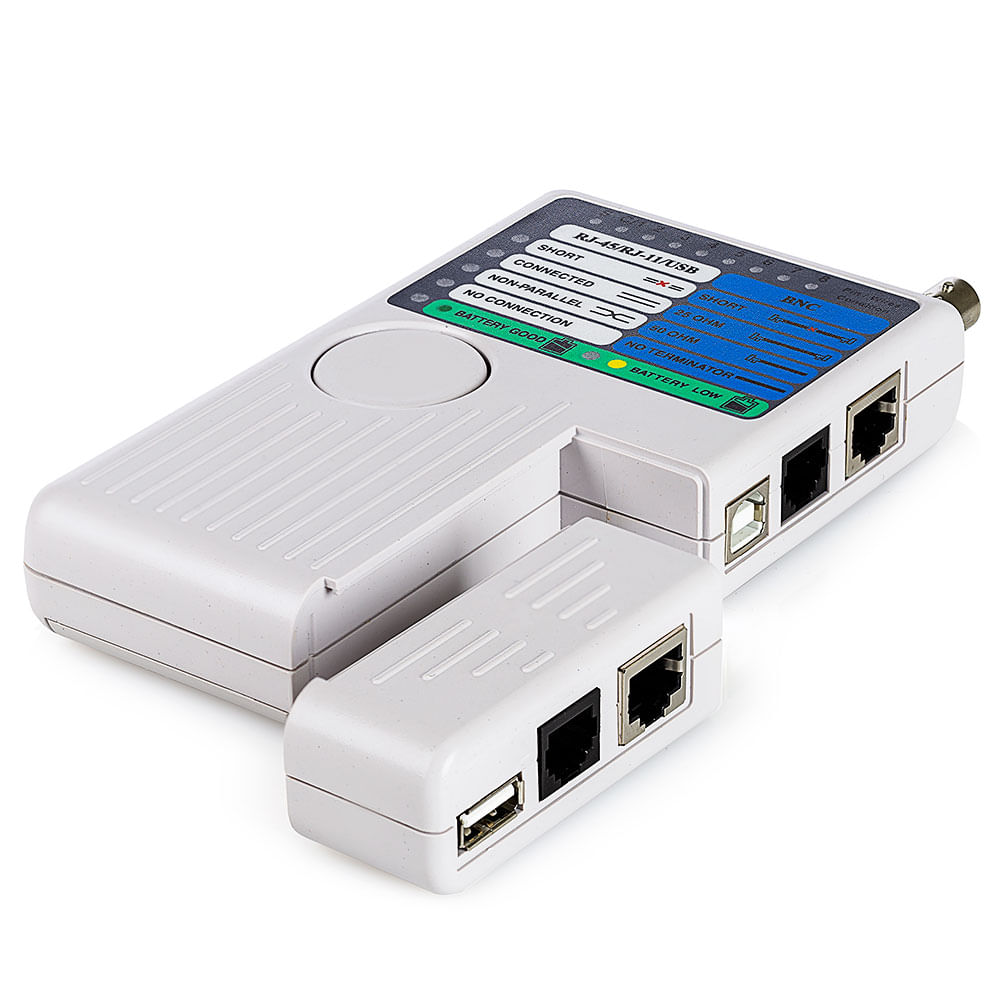 Testador de Cabos Remoto ? USB, BNC, RJ11, RJ45, Rede - Imagem 3
