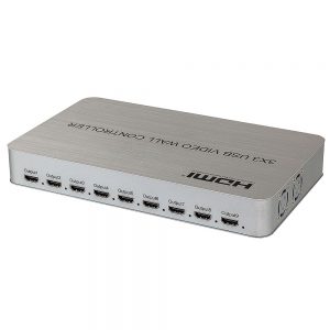 Video Wall Controlador 3X3, 4K 9 Telas USB HDMI