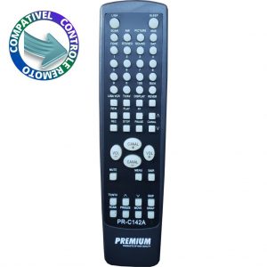 Controle Compatível TV Sharp 29ST58/ ST98/ 21PT54 PRC-142A Premium
