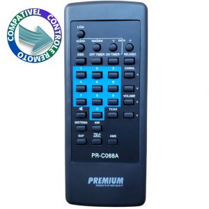 Controle Compatível TV Sharp C-1467/ C-2188/ 20R-11 PRC-068A Premium