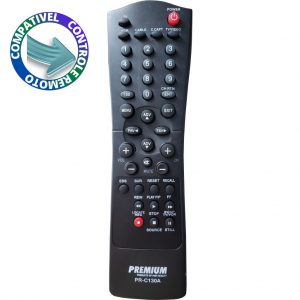 Controle Compatível TV e VCR Semp TCL CT9853 PRC-130A Premium