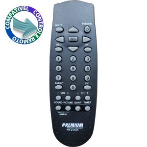 Controle Compatível TV Philips PRC-141/530 PRC-115A Premium