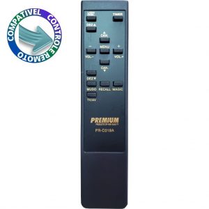 Controle Compatível TV Philco PCR-34/ 1436/ 2036 PRC-019A Premium