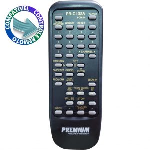Controle Compatível TV Philco PCR 24/ PVC 7000/ 7400 PRC-132A Premium