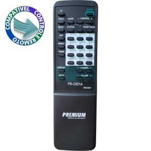 Controle Compatível TV Gradiente HRM 290S PRC-021A Premium