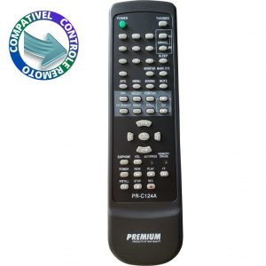 Controle Compatível TV LG C/PIP 6710V0008-K PRC-124A Premium