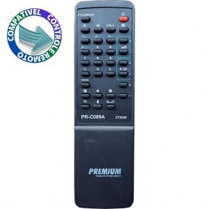 Controle Compatível TV Semp TCL CT2100/ CT3000 PRC-089A Premium