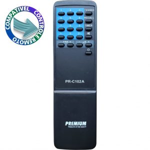 Controle Compatível TV Sanyo RC 633/ 3756U/ 6756U PRC-102A Premium