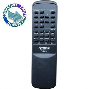 Controle Compatível TV Philips/ Cce PRC-001A Premium