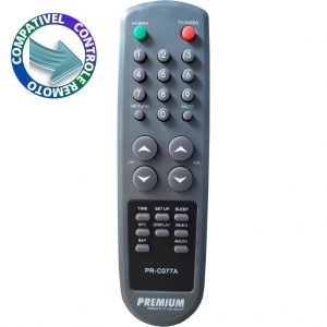Controle Compatível TV Gradiente GT2025 PRC-077A C0924 Premium
