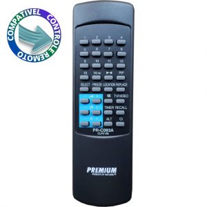 Controle Compatível TV Sanyo RC692 - PIP - CLP2127 C/ PIP PRC-093A Premium